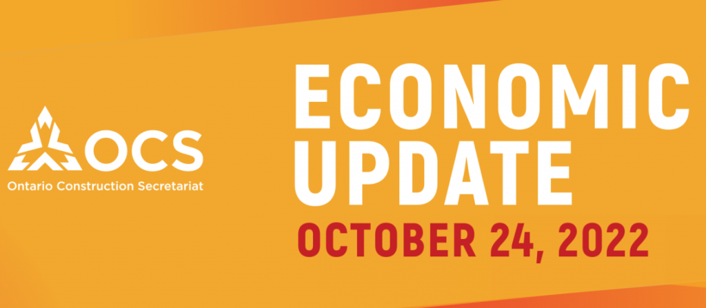 October Economic Update – Monthly investment in building construction remains relatively stable